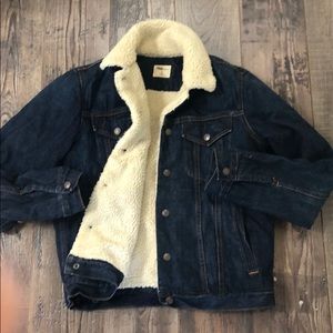 GAP Denim Jacket Sherpa lined